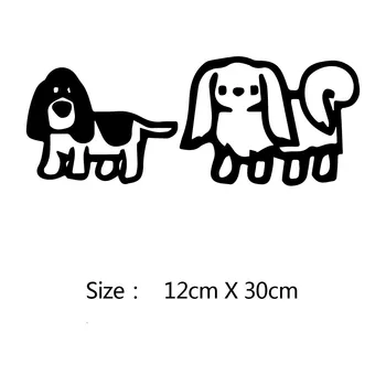 Reflective JDM Cartoon Two Dogs Car Stickers Waterproof Cover Scratches Trunk Bumper Window Windshield Decoration PVC30*12cm
Reflective JDM Cartoon Two Dogs Car Stickers Waterproof Cover Scratches Trunk Bumper Window Windshield Decoration PVC30*12cm