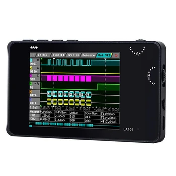 TOP LA104 Digital Logic Analyzer 4 Channels Oscilloscope SPI IIC UART Programmable
TOP LA104 Digital Logic Analyzer 4 Channels Oscilloscope SPI IIC UART Programmable