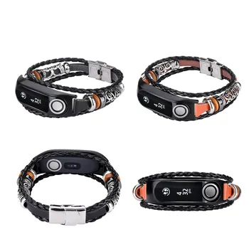 National Style Woven Rope Bracelet Metal Clasp Conjunction Wrist Strap Band for TomTom Touch Smart Bracelet Watch Accessories
National Style Woven Rope Bracelet Metal Clasp Conjunction Wrist Strap Band for TomTom Touch Smart Bracelet Watch Accessories