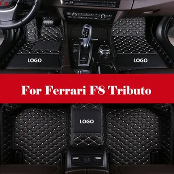 Automotive interior Double layer Carpet Car Floor Mats Front& Rear Liner Leather Auto Mats For Ferrari F8 Tributo
Automotive interior Double layer Carpet Car Floor Mats Front& Rear Liner Leather Auto Mats For Ferrari F8 Tributo