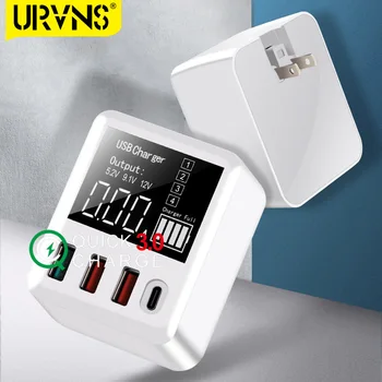 URVNS Mobile Phone Charger Quick Charge QC 3.0 Fast Charging EU US Plug Adapter 4port Wall USB Charger For iPhone Samsung Xiaomi
URVNS Mobile Phone Charger Quick Charge QC 3.0 Fast Charging EU US Plug Adapter 4port Wall USB Charger For iPhone Samsung Xiaomi