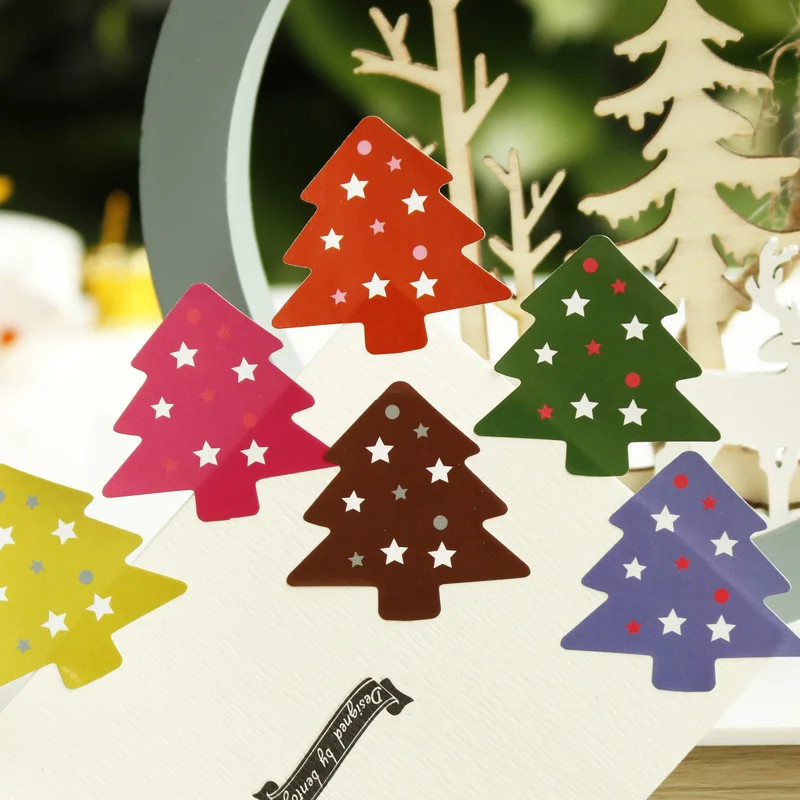 200pcs Creative Christmas Tree Paper Stickers Merry Christmas DIY Colorful Scrapbooking Deco Stickers Gift Package Labels
200pcs Creative Christmas Tree Paper Stickers Merry Christmas DIY Colorful Scrapbooking Deco Stickers Gift Package Labels