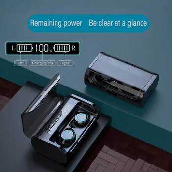 G06 TWS Wireless Bluetooth Earphones Power Display Touch Control Sport Stereo Earbuds Headset with 4000mA Chargr Box 
G06 TWS Wireless Bluetooth Earphones Power Display Touch Control Sport Stereo Earbuds Headset with 4000mA Chargr Box