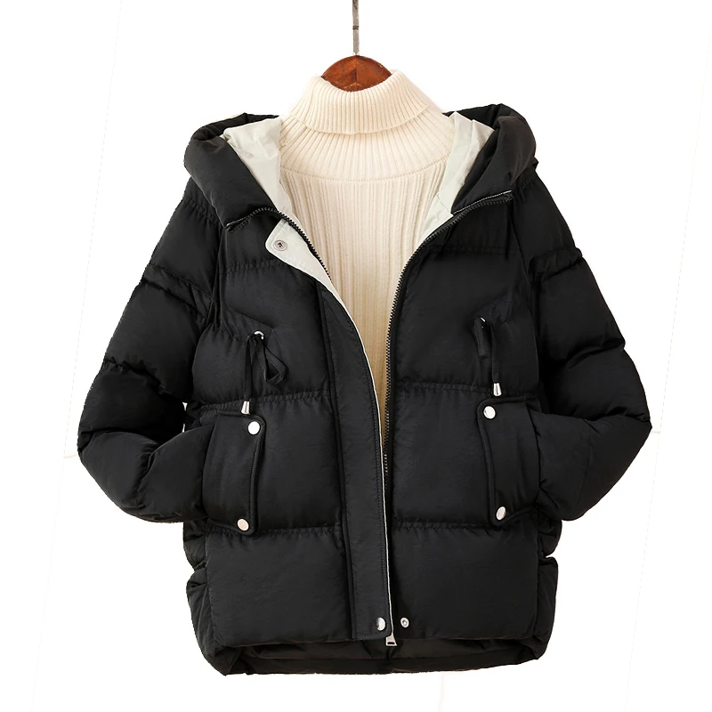 2019 NEW Female Winter Short Jacket Women's Winter Autumn Parka with Hooded Stand-Up Collar Long Sleeve Warm Cotton Padded
2019 NEW Female Winter Short Jacket Women's Winter Autumn Parka with Hooded Stand-Up Collar Long Sleeve Warm Cotton Padded