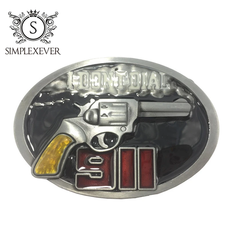 Retro I Don't Dial 911 Gun Belt Buckle Western Jeans Gift Belt Buckle with Silver Plating Men's Belt Buckle As Gifts 
Retro I Don't Dial 911 Gun Belt Buckle Western Jeans Gift Belt Buckle with Silver Plating Men's Belt Buckle As Gifts