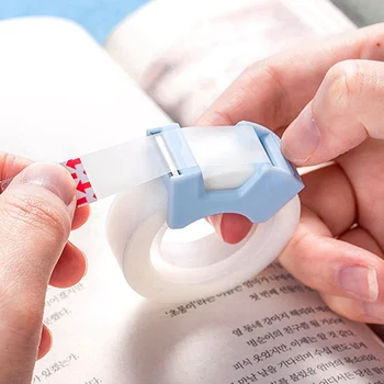 2pcs/set Transparent Write-on Tape With Mini Cutter Dispenser Set For Students Adhesive Correction Tape Cute Study Supplies
2pcs/set Transparent Write-on Tape With Mini Cutter Dispenser Set For Students Adhesive Correction Tape Cute Study Supplies