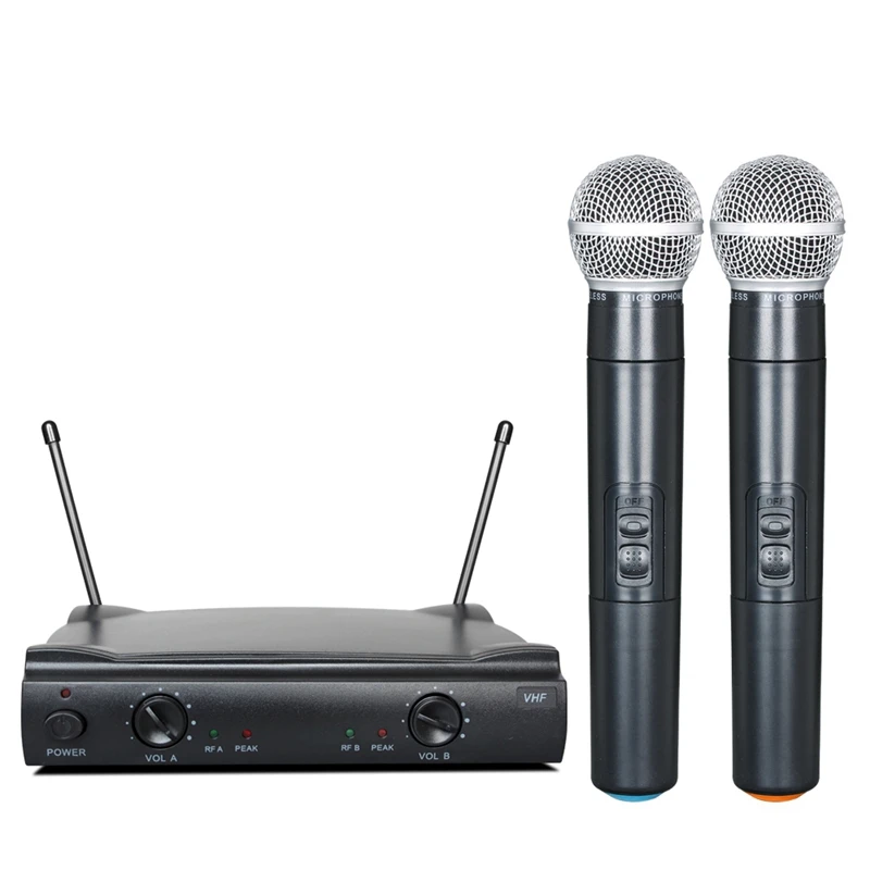 Professional Wireless microphone 2 Handheld Transmitter Bodypack Headset microphone Beltpack VHF Wireless Minifone U-101 EU Plug
Professional Wireless microphone 2 Handheld Transmitter Bodypack Headset microphone Beltpack VHF Wireless Minifone U-101 EU Plug