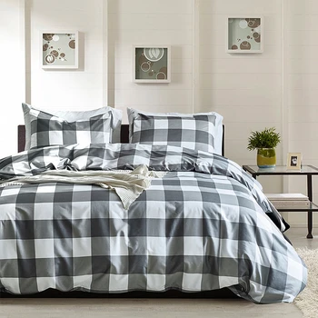 Geometric Printing Polyester Bedding Set Stripe Grid Duvet Cover Set Comforter Cover Pillow Case Home Textiles Supplies
Geometric Printing Polyester Bedding Set Stripe Grid Duvet Cover Set Comforter Cover Pillow Case Home Textiles Supplies
