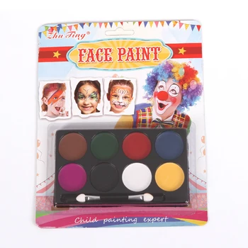 8 Colors Face Paint Halloween Makeup Non-toxic Water Paint Oil Christmas Party Fancy Dress Devil Fans Body Face Painting Primer
8 Colors Face Paint Halloween Makeup Non-toxic Water Paint Oil Christmas Party Fancy Dress Devil Fans Body Face Painting Primer