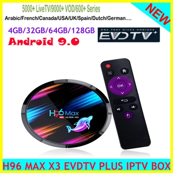 Newest Android 9.0 H96 Max X3 Amlogic S905X3 4G 128G Smart TV Box Europe USA Saudi Arabic French Italy UK Belgium Germany iptvbo
Newest Android 9.0 H96 Max X3 Amlogic S905X3 4G 128G Smart TV Box Europe USA Saudi Arabic French Italy UK Belgium Germany iptvbo