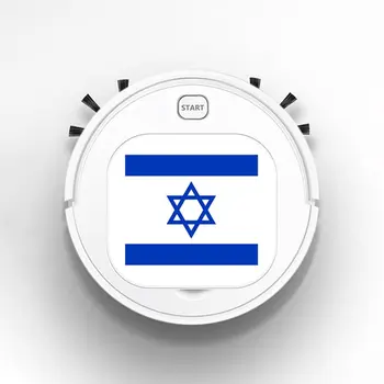 3-In-1 Multifunctional Smart Cleaner Auto Rechargeable Smart Sweeping Robot Dry Wet Sweeping Vacuum Cleaner flag of israel
3-In-1 Multifunctional Smart Cleaner Auto Rechargeable Smart Sweeping Robot Dry Wet Sweeping Vacuum Cleaner flag of israel