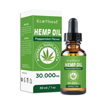 30ml 30000mg Hemp Seed Extract Hemp Seed Oil Bio-active Drop For Pain Relief Reduce Sleep Anxiety Herbal Drops Body Oil
30ml 30000mg Hemp Seed Extract Hemp Seed Oil Bio-active Drop For Pain Relief Reduce Sleep Anxiety Herbal Drops Body Oil