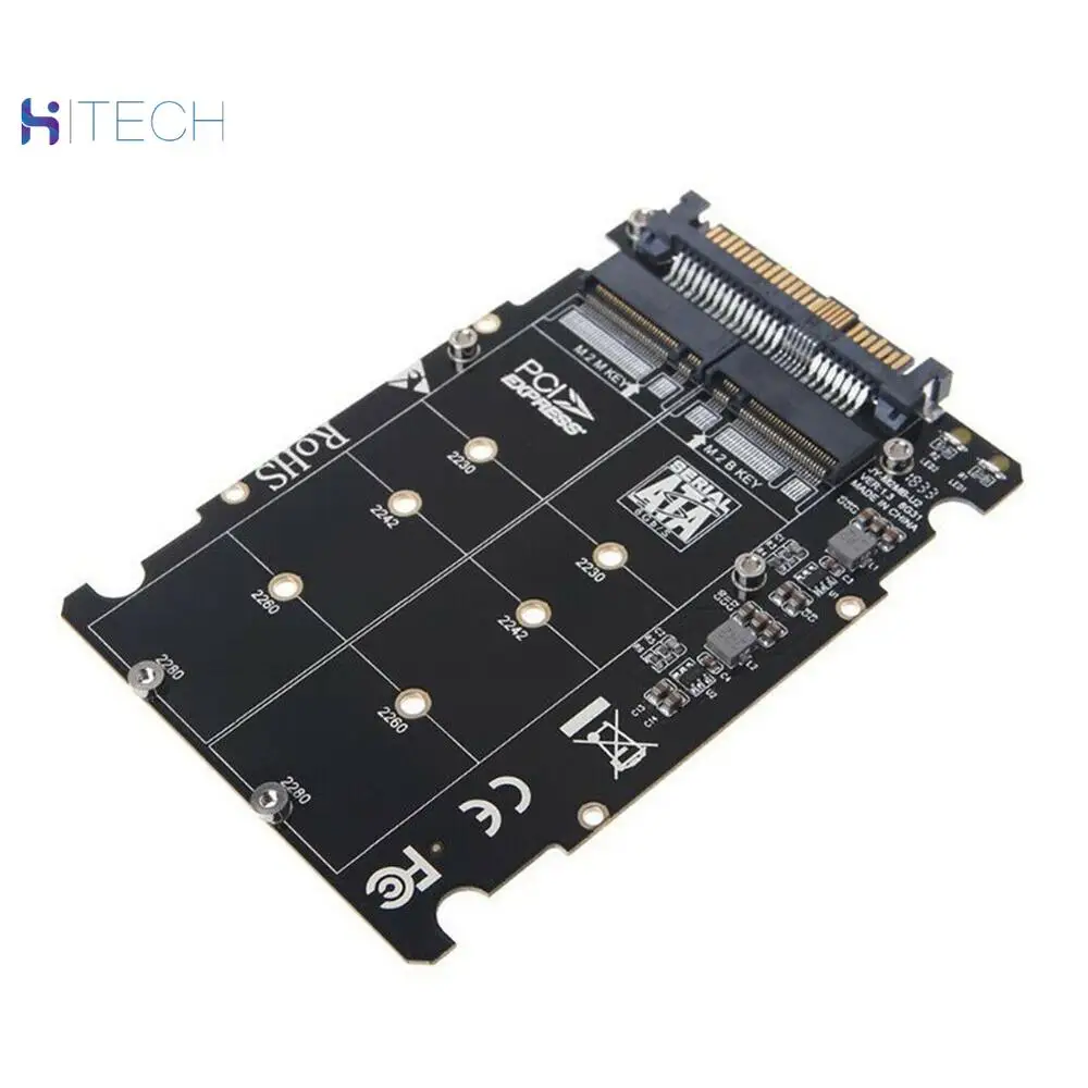 2 in1 M.2 NVMe SATA-Bus NGFF SSD to PCI-e U.2 SFF-8639 Adapter Converter PCIe M2
2 in1 M.2 NVMe SATA-Bus NGFF SSD to PCI-e U.2 SFF-8639 Adapter Converter PCIe M2