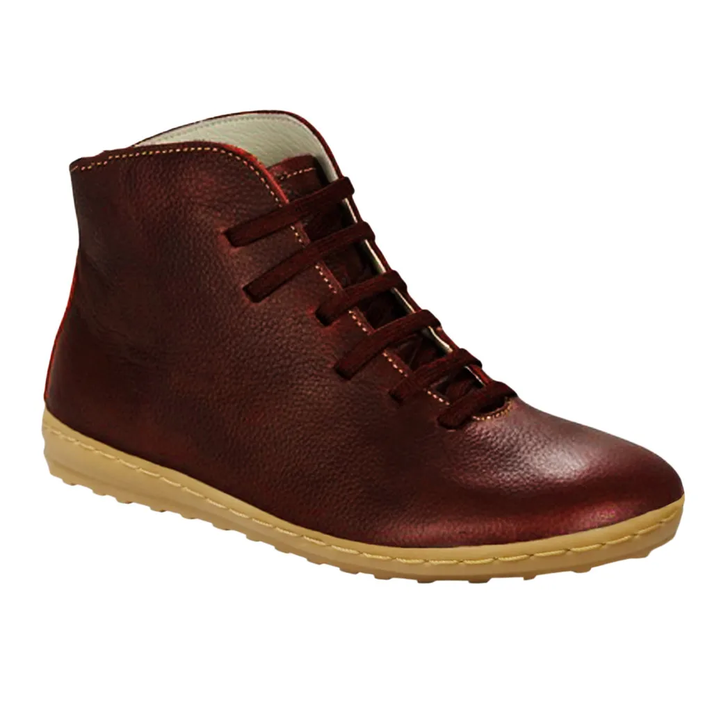 Luxury Women Boots Comfortable Round Toe Leather Shoes For Ladies 2019 Fashion Lace-Up Med-heeled Casual Shoes Ankle Booties Red
Luxury Women Boots Comfortable Round Toe Leather Shoes For Ladies 2019 Fashion Lace-Up Med-heeled Casual Shoes Ankle Booties Red