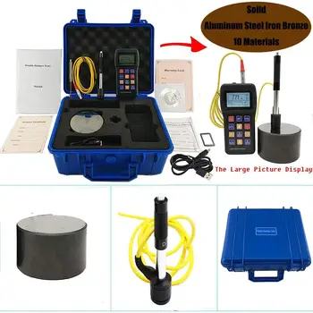 Leeb Hardness Tester Meter 170 to 960 HLD Metals Durometer Tester HL HB HRB HRC HRA HV HS with Standard D Type Impact Device 
Leeb Hardness Tester Meter 170 to 960 HLD Metals Durometer Tester HL HB HRB HRC HRA HV HS with Standard D Type Impact Device