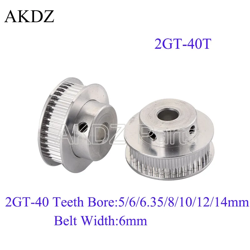 3D Printer Parts GT2 Timing Pulley 40 Tooth Wheel Bore 5mm 8mm Aluminum Gear Teeth Width 6mm 2GT Accessories For Reprap
3D Printer Parts GT2 Timing Pulley 40 Tooth Wheel Bore 5mm 8mm Aluminum Gear Teeth Width 6mm 2GT Accessories For Reprap