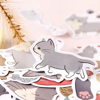 45 Pcs/lot Novelty Cute Cat Sticker Kawaii Stationery DIY Scrapbooking Notebook Diary Decorations Stickers Journal Stickers
45 Pcs/lot Novelty Cute Cat Sticker Kawaii Stationery DIY Scrapbooking Notebook Diary Decorations Stickers Journal Stickers