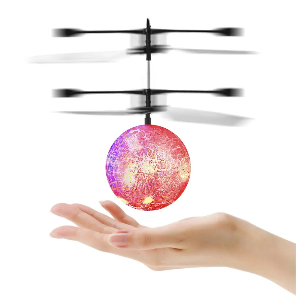 Auto Start Induction LED Flashing Flying Crystal Ball Body Work Design Light Weight Easy to Fly Simple Kids' Toy
Auto Start Induction LED Flashing Flying Crystal Ball Body Work Design Light Weight Easy to Fly Simple Kids' Toy