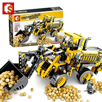 688pcs Technic Engineering Bulldozer Building Blocks Engineering Vehicle Technic Truck Construction Brick Toy For Children WJ090
688pcs Technic Engineering Bulldozer Building Blocks Engineering Vehicle Technic Truck Construction Brick Toy For Children WJ090