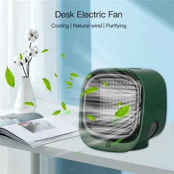 300ml USB Air Cooling Adjusted Angle Fan 3 Speed Air Conditioner Humidifier Fan Desk 7 Color Night Light Air Cooler For Office
300ml USB Air Cooling Adjusted Angle Fan 3 Speed Air Conditioner Humidifier Fan Desk 7 Color Night Light Air Cooler For Office