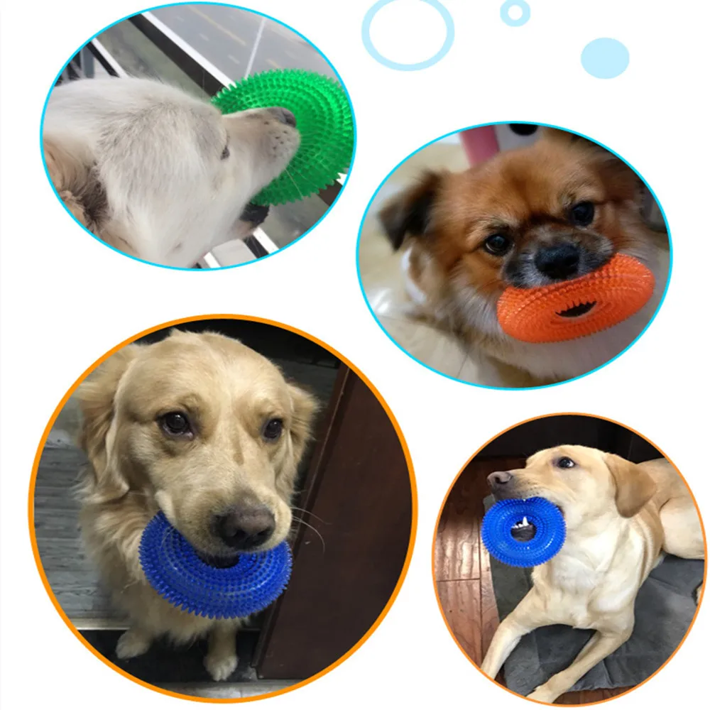 Pet toy bite-proof toy ball Funny Pet Rubber Squeak Toys Clean teeth molar dog toy pet supplies
Pet toy bite-proof toy ball Funny Pet Rubber Squeak Toys Clean teeth molar dog toy pet supplies