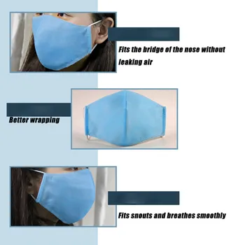 50PCS Disposable Masks Civil Non-Woven 3 Layer- Thick 50 Packs Adult Protective mouth mask masks for germ protection
50PCS Disposable Masks Civil Non-Woven 3 Layer- Thick 50 Packs Adult Protective mouth mask masks for germ protection