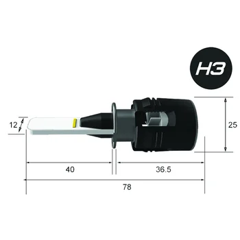 H3 Optima LED turbine chip CSP-Y11, White, 9-32 V, 2 lamp item No: TU-H3
H3 Optima LED turbine chip CSP-Y11, White, 9-32 V, 2 lamp item No: TU-H3