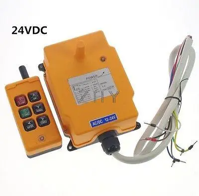DC24V 6 Channels Hoist Crane Radio Remote Control System