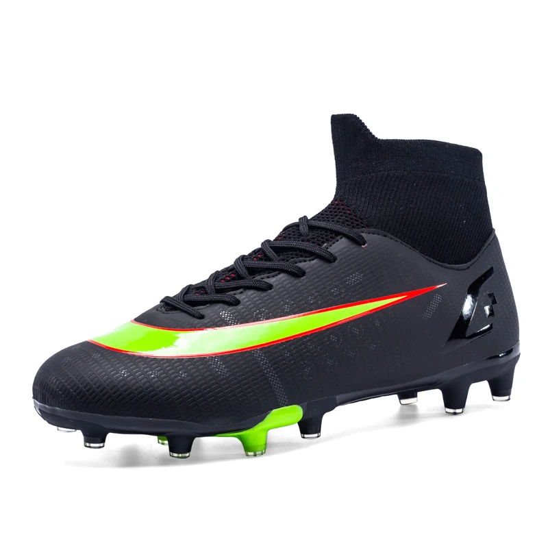 Men Soccer Shoes Breathable Football Boots Teenage Adult Kids TF/FG Cleats Professional Playing Field Sneakers Size 35-45 Black
Men Soccer Shoes Breathable Football Boots Teenage Adult Kids TF/FG Cleats Professional Playing Field Sneakers Size 35-45 Black
