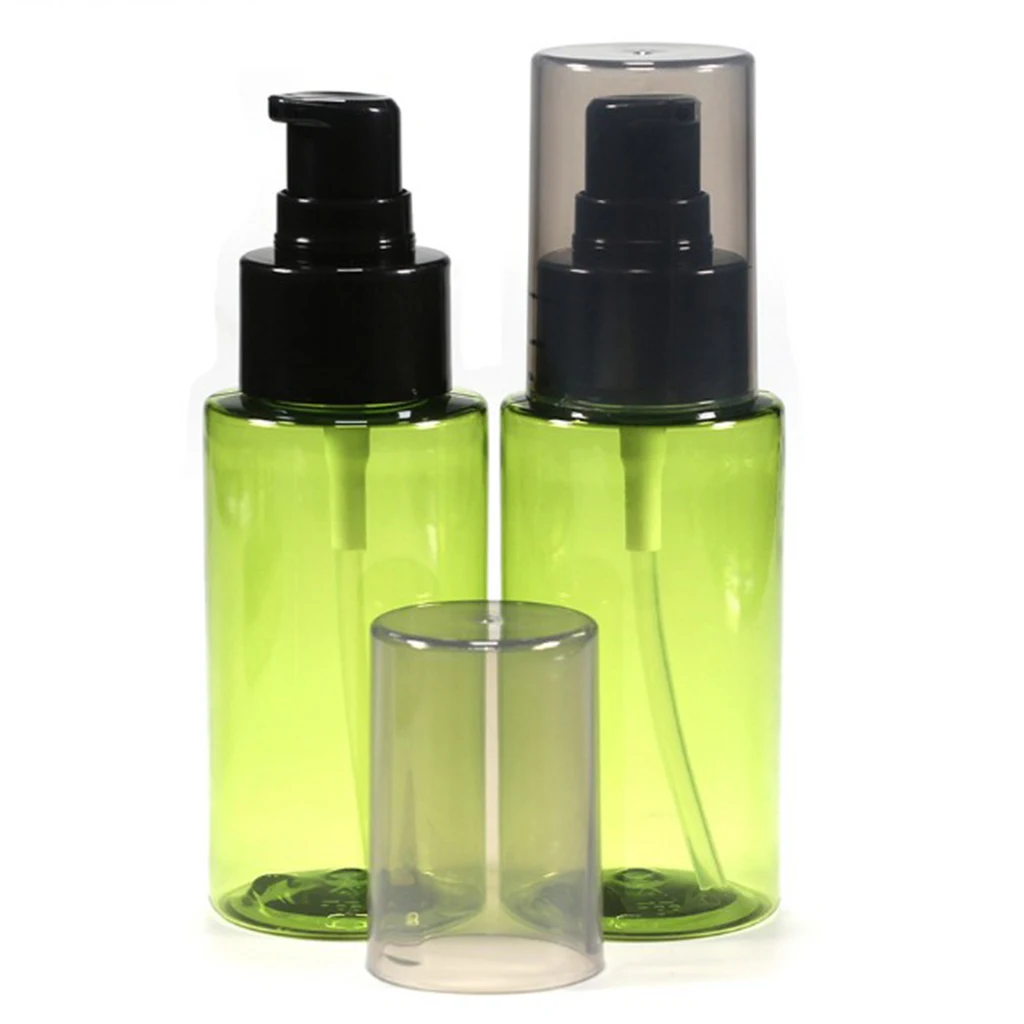 6 Pcs Refillable Pump Dispenser Cream Dispenser Pump Bottle Spray Bottle For Creams Lotion Shampoo Storage