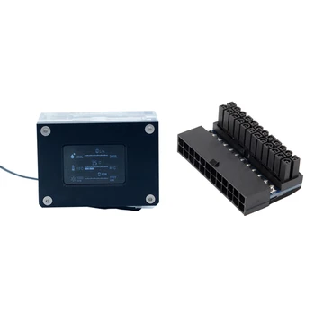 1Pcs ligent Computer Water Cooler Flow Meter. Lsj-Zn & 1Pcs Atx 24Pin Female To 24Pin Female Power Adapter
1Pcs ligent Computer Water Cooler Flow Meter. Lsj-Zn & 1Pcs Atx 24Pin Female To 24Pin Female Power Adapter