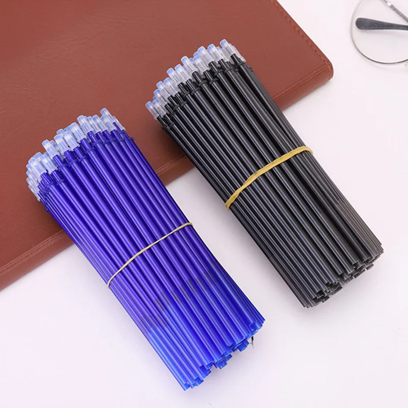 100 Pcs/Set Office Signature Shool Gel Pen Refill Rod Magic Erasable Pen Refill Accessories 0.5mm Blue Black Ink Writing Tools
100 Pcs/Set Office Signature Shool Gel Pen Refill Rod Magic Erasable Pen Refill Accessories 0.5mm Blue Black Ink Writing Tools