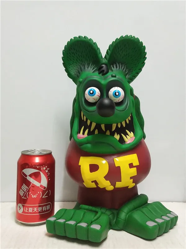 Rat Fink Garage Kit Model Doll Mouse Fink Legend Limited Edition Toy Decoration Small 12-Inch
Rat Fink Garage Kit Model Doll Mouse Fink Legend Limited Edition Toy Decoration Small 12-Inch