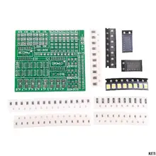 DIY Kit 1801 Component SMT SMD Soldering Practice Kit FM Transmitter Board Electronic Component Weld Practice Suite
DIY Kit 1801 Component SMT SMD Soldering Practice Kit FM Transmitter Board Electronic Component Weld Practice Suite