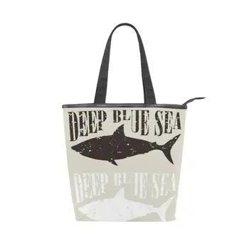 Reusable Shopping Bag Fashion Women Canvas Tote Bag Sharks Printing Art bolsa de compras Handle Eco Shopper Bags Shoulder Bags
Reusable Shopping Bag Fashion Women Canvas Tote Bag Sharks Printing Art bolsa de compras Handle Eco Shopper Bags Shoulder Bags