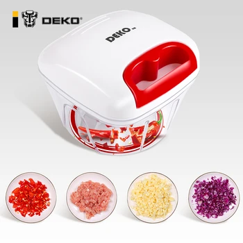 DEKO 550ML Twist Shredder Multifunctional Vegetable Chopper High Speedy Garlic Cutter Household Kitchen Tools
DEKO 550ML Twist Shredder Multifunctional Vegetable Chopper High Speedy Garlic Cutter Household Kitchen Tools
