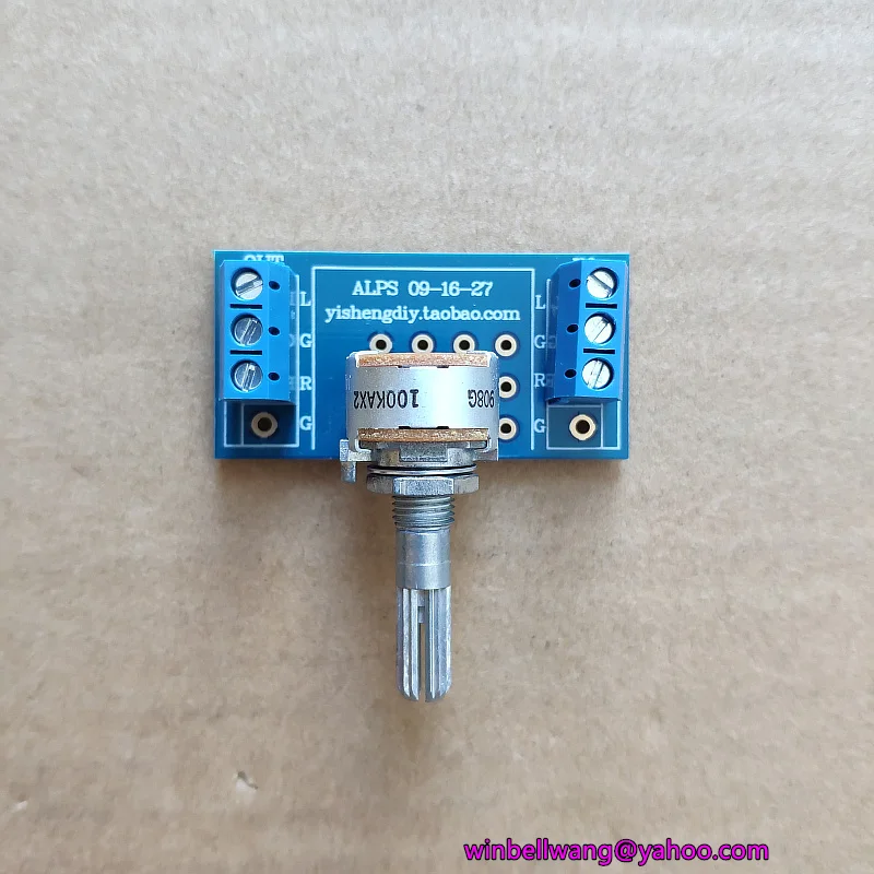 Original ALPS potentiometer duplex 16type 50KA 50KAX2 100KA 100KAX2 with PCB board~
Original ALPS potentiometer duplex 16type 50KA 50KAX2 100KA 100KAX2 with PCB board~