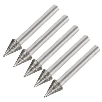 uxcell Diamond Burrs for Rotary Tool 1/4-Inch Shank 10mm Tapered 120 Grit 5 Pcs Conial 10mm
uxcell Diamond Burrs for Rotary Tool 1/4-Inch Shank 10mm Tapered 120 Grit 5 Pcs Conial 10mm