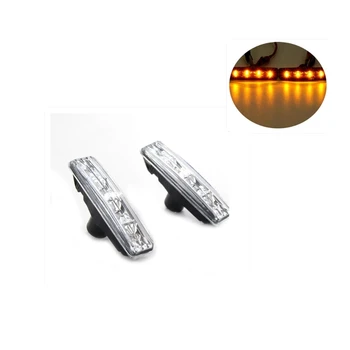 2Pcs Front Transparent/Smoke Lens Turn Indicator Light Side Marker Lights LED Lamp for E39 525i 528i 530i 540i 97-03 Car Styling 
2Pcs Front Transparent/Smoke Lens Turn Indicator Light Side Marker Lights LED Lamp for E39 525i 528i 530i 540i 97-03 Car Styling