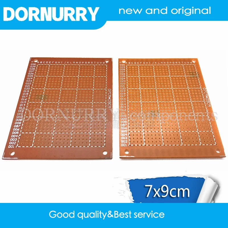 1Pcs 7x9cm 7*9 DIY Prototype Paper PCB Universal Experiment Matrix Circuit Board DORNURRY
1Pcs 7x9cm 7*9 DIY Prototype Paper PCB Universal Experiment Matrix Circuit Board DORNURRY