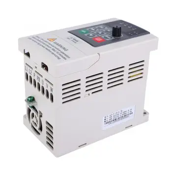 220V 0.75KW VFD Variable Frequency Drive Inverter 1-Phase Input 3-Phase Output Over Current Over Voltage Over Heat Overload
220V 0.75KW VFD Variable Frequency Drive Inverter 1-Phase Input 3-Phase Output Over Current Over Voltage Over Heat Overload
