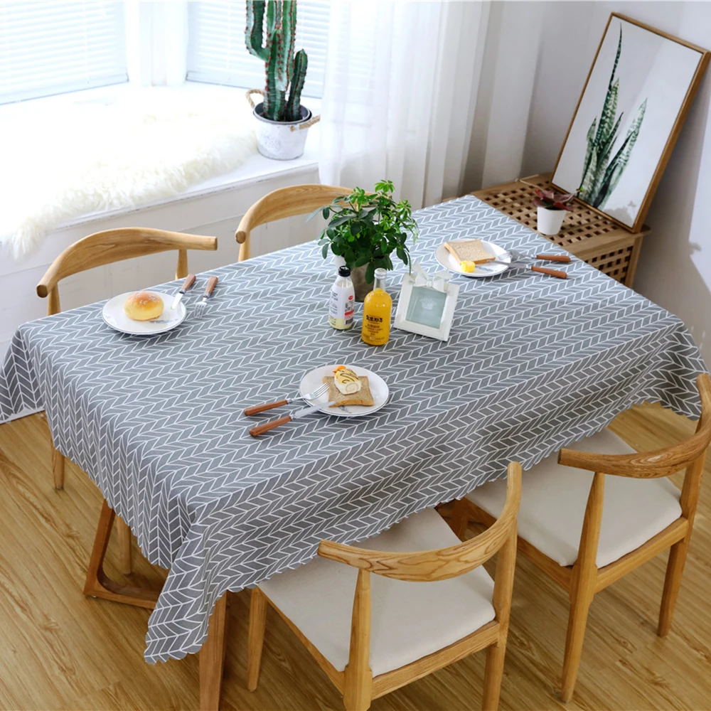 Linen Tablecloth Cotton Flax Rectangular Waterproof Oilproof Dining Table Cover Tea Table Cloth Home Kitchen Table Decor D30
Linen Tablecloth Cotton Flax Rectangular Waterproof Oilproof Dining Table Cover Tea Table Cloth Home Kitchen Table Decor D30