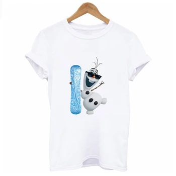 Lus Los White plus size cute Tshirt female Tops clothing New frozen printed t shirt women fashion Harajuku Short Sleeve t-shirt
Lus Los White plus size cute Tshirt female Tops clothing New frozen printed t shirt women fashion Harajuku Short Sleeve t-shirt