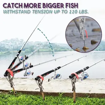 New Foldable Automatic Strong Spring Angle Fishing Pole Tackle Bracket Anti-Rust Steel Fishing Bracket Rod Holder Fish Tackle 7
New Foldable Automatic Strong Spring Angle Fishing Pole Tackle Bracket Anti-Rust Steel Fishing Bracket Rod Holder Fish Tackle 7