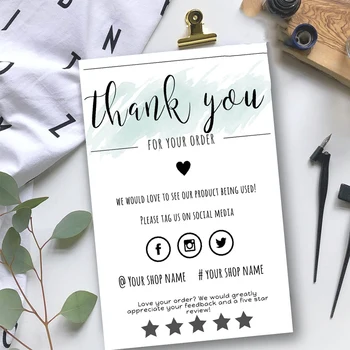 Personalize Thank You Note, Thank You Insert Cards |Thank You Small Business Cards 4" x 6" Thank You Card Insert
Personalize Thank You Note, Thank You Insert Cards |Thank You Small Business Cards 4" x 6" Thank You Card Insert