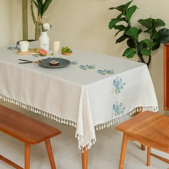 Tablecloth Embroidery Nordic Countryside Fresh Fabric Household Rectangular Tea Table Runner Tablecloth room decoration
Tablecloth Embroidery Nordic Countryside Fresh Fabric Household Rectangular Tea Table Runner Tablecloth room decoration