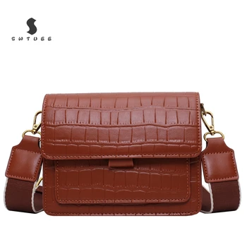 Stone Pattern Small Crossbody Bags For Women 2019 Solid Color Simple Shoulder Messenger Bag Lady Travel Handbags 
Stone Pattern Small Crossbody Bags For Women 2019 Solid Color Simple Shoulder Messenger Bag Lady Travel Handbags