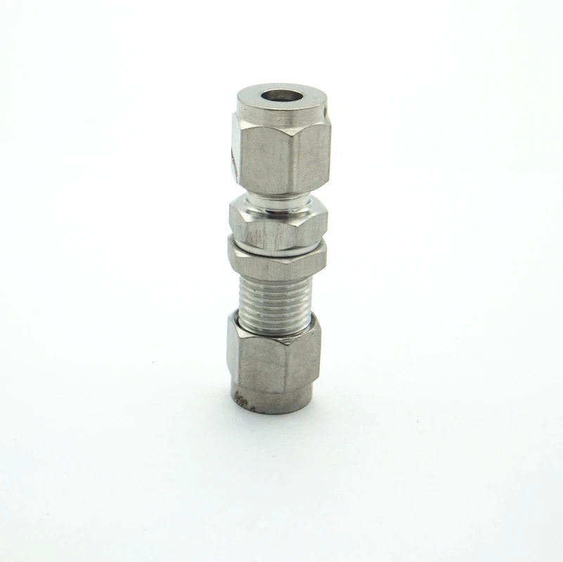 304 Нержавеющая сталь 3 мм 4 6 8 10 12 14 16 1/8 "1/4" 3/8 "двойной наконечник трубки