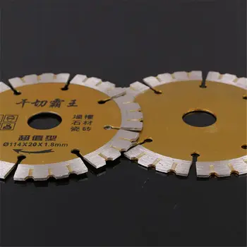 114mm Diamond Saw Blade Dry Cutting Disc for Marble Tile Concrete Quartz Stone 35ED
114mm Diamond Saw Blade Dry Cutting Disc for Marble Tile Concrete Quartz Stone 35ED