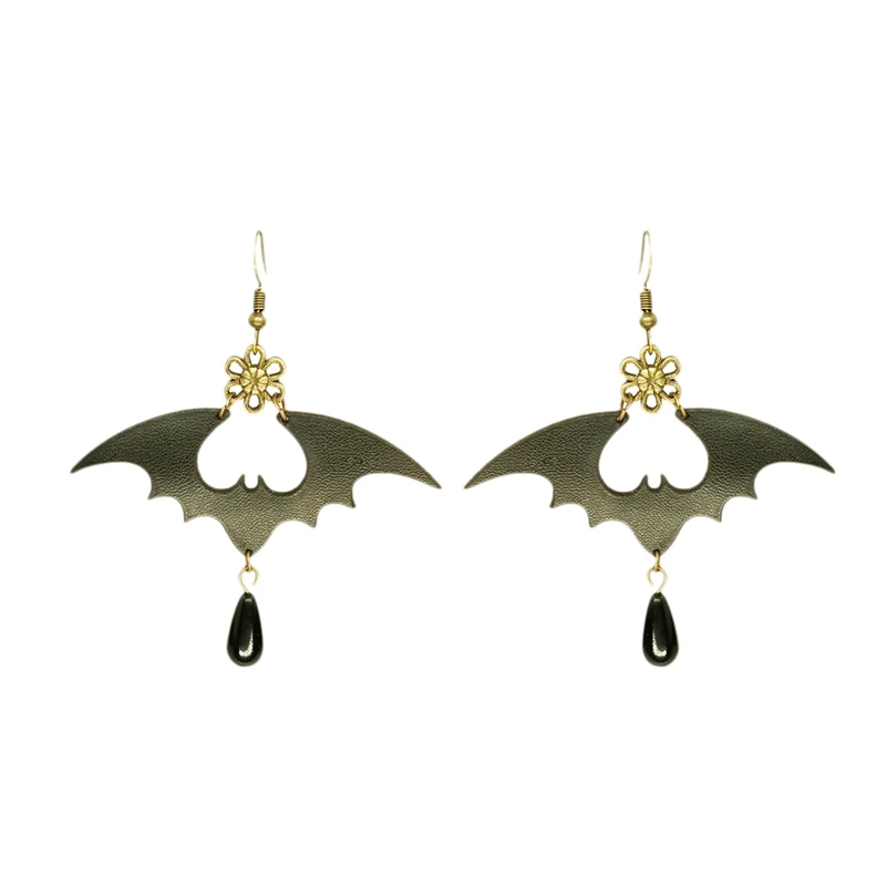 Bat Earrings Creative Gothic Earrings Female Black Leather Bats Animal Earrings Halloween Day Accessories 
Bat Earrings Creative Gothic Earrings Female Black Leather Bats Animal Earrings Halloween Day Accessories